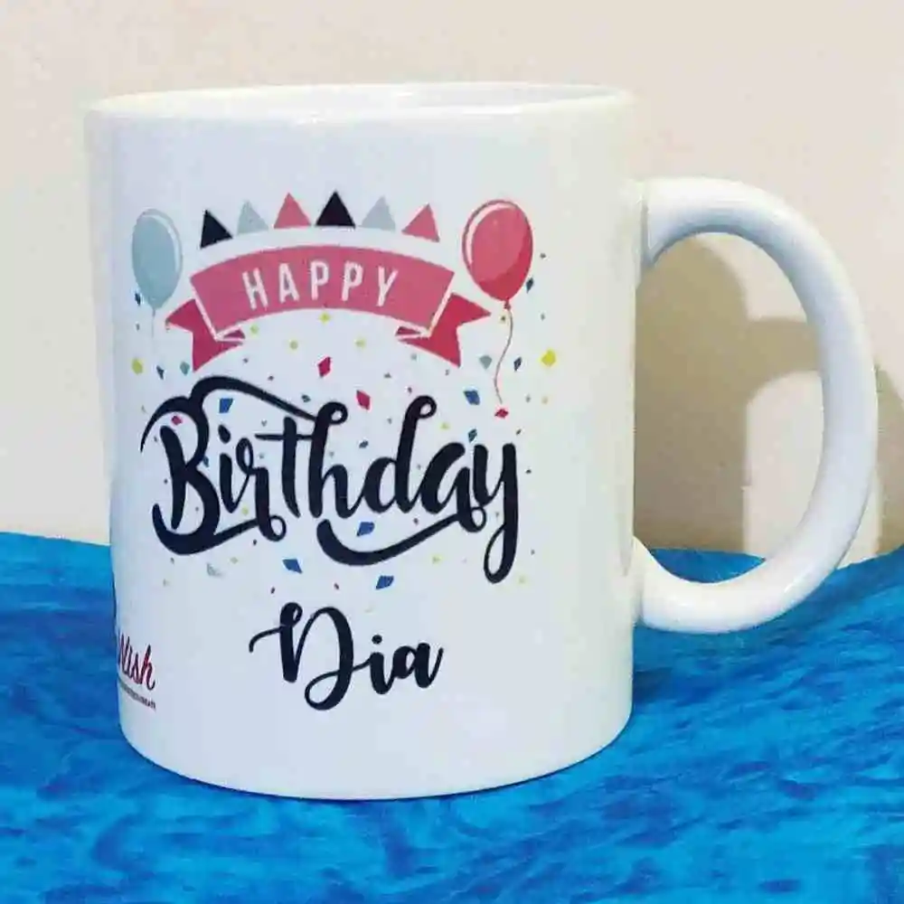 Personalized You are Getting Awesome Birthday Mug